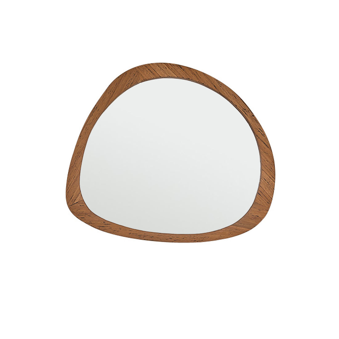 AUSTIN - Miroir en teck massif recyclé 70 cm