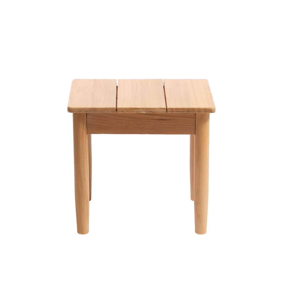 CALVI - Table d'appoint de jardin en teck massif premium