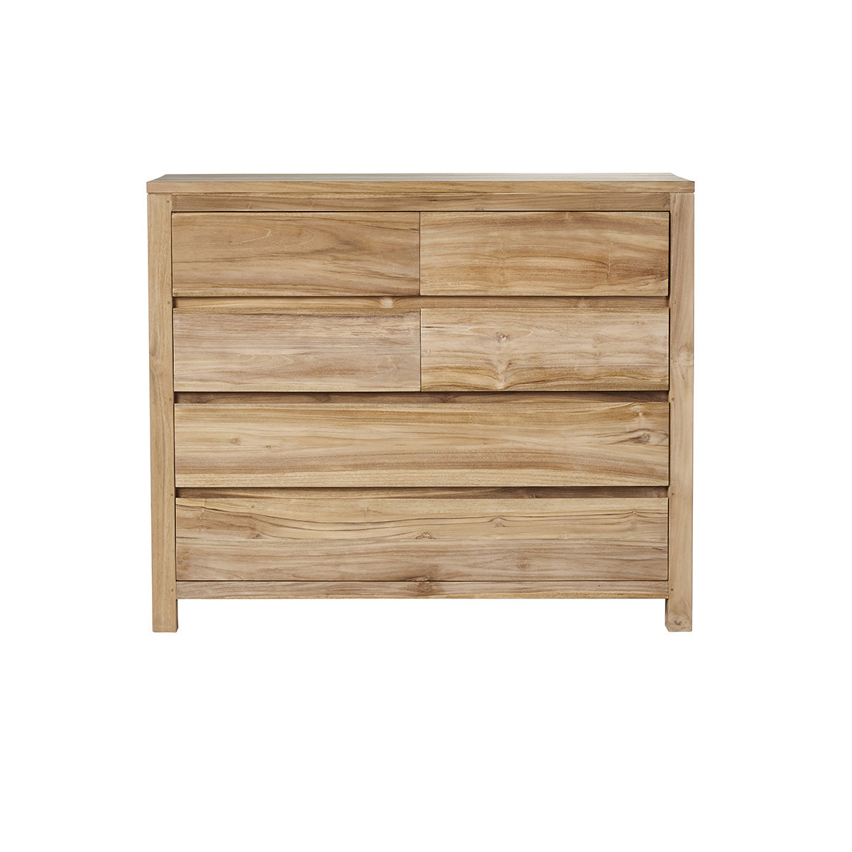 ALDO - Commode en teck massif 120 cm