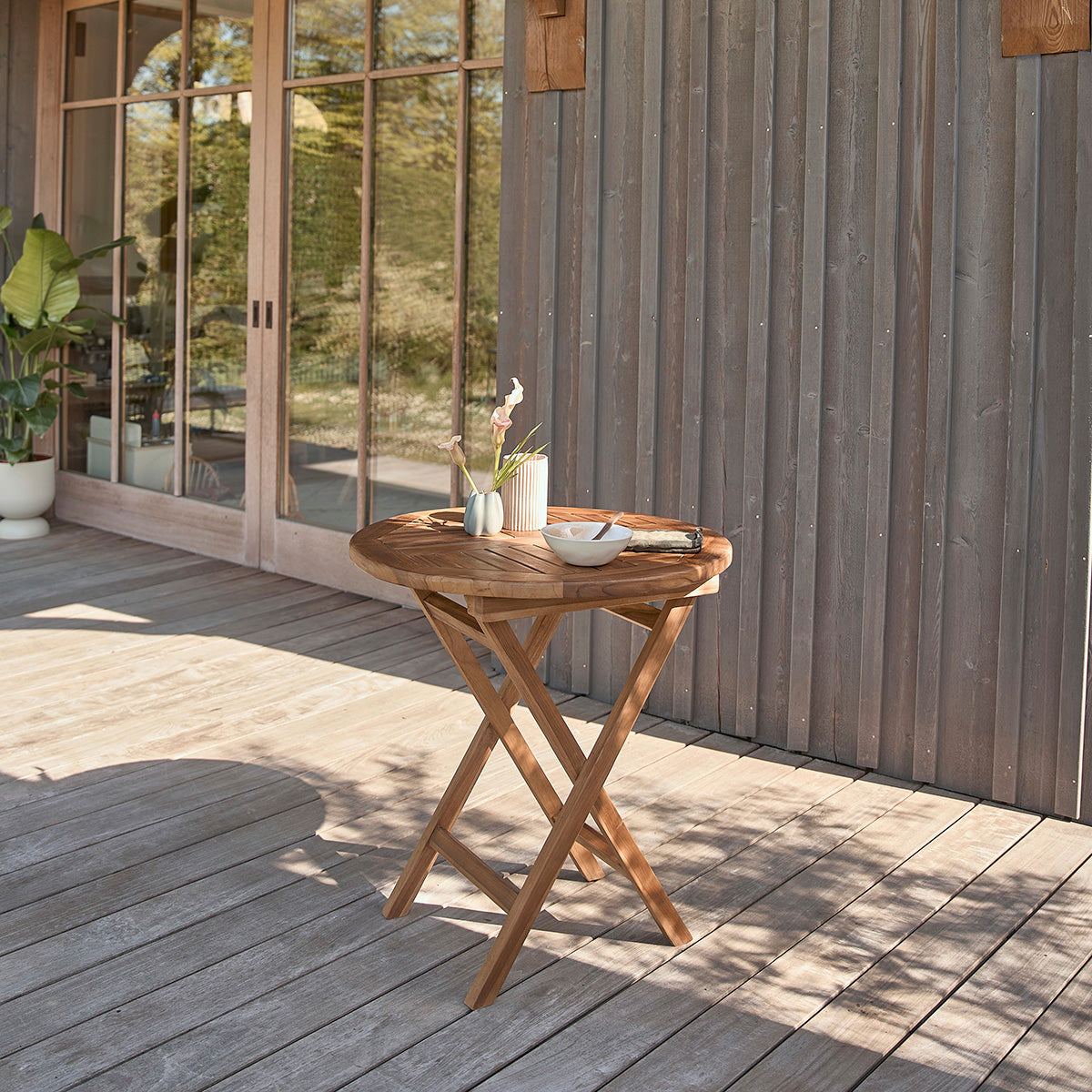 BALI - Salon de jardin en teck huilé massif 2/4 pers.