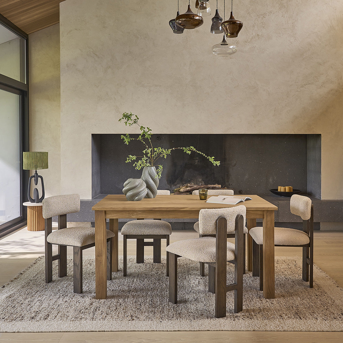 BOSTON - Table en teck massif 6 pers.