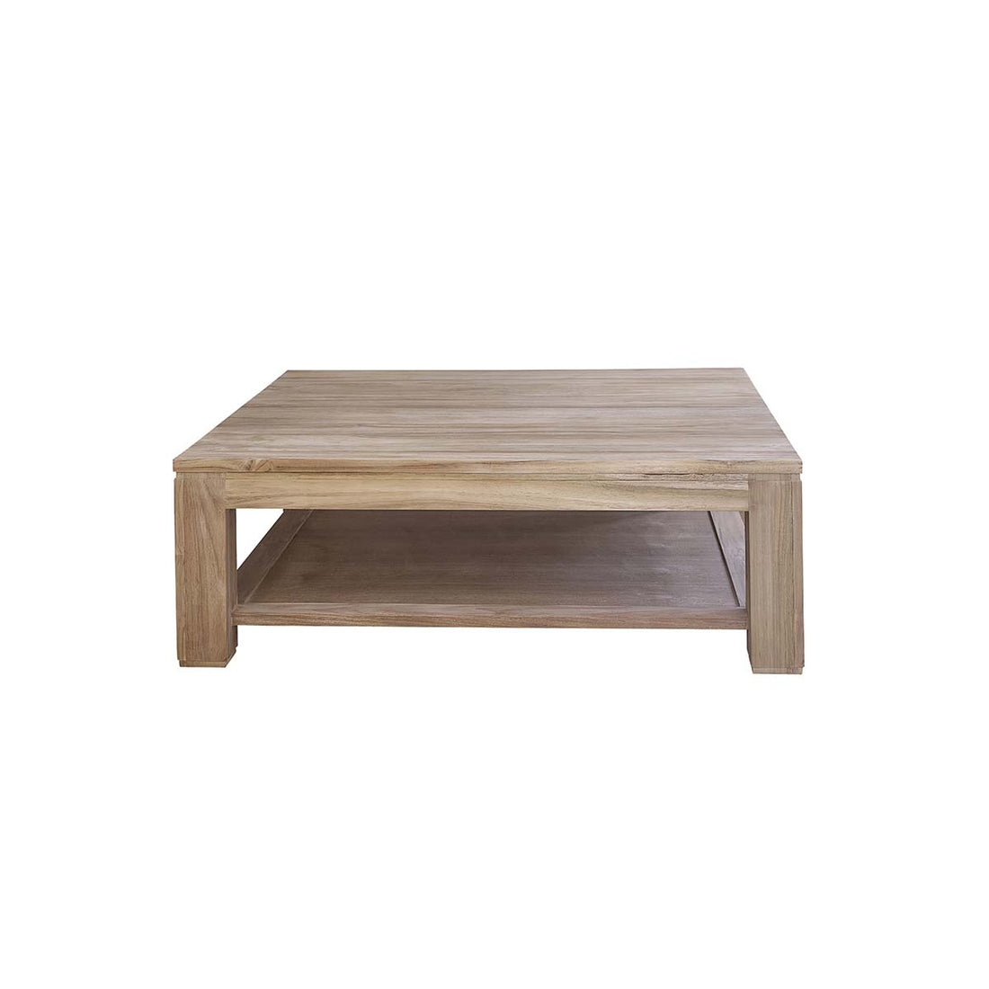 BOSTON - Table basse en teck massif 120 cm