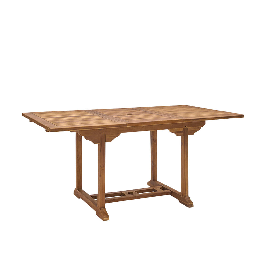 BALI - Table de jardin en teck huilé massif extensible 6/8 pers.