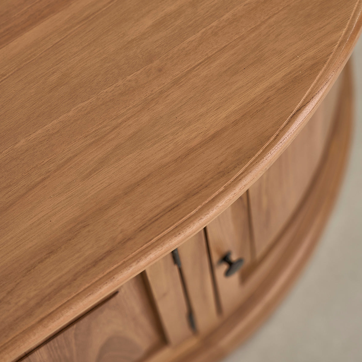 ADAM - Meuble TV en bois de teck 160 cm