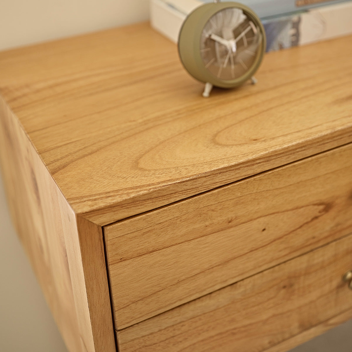 PIA - Table de chevet en mindi massif 60 cm