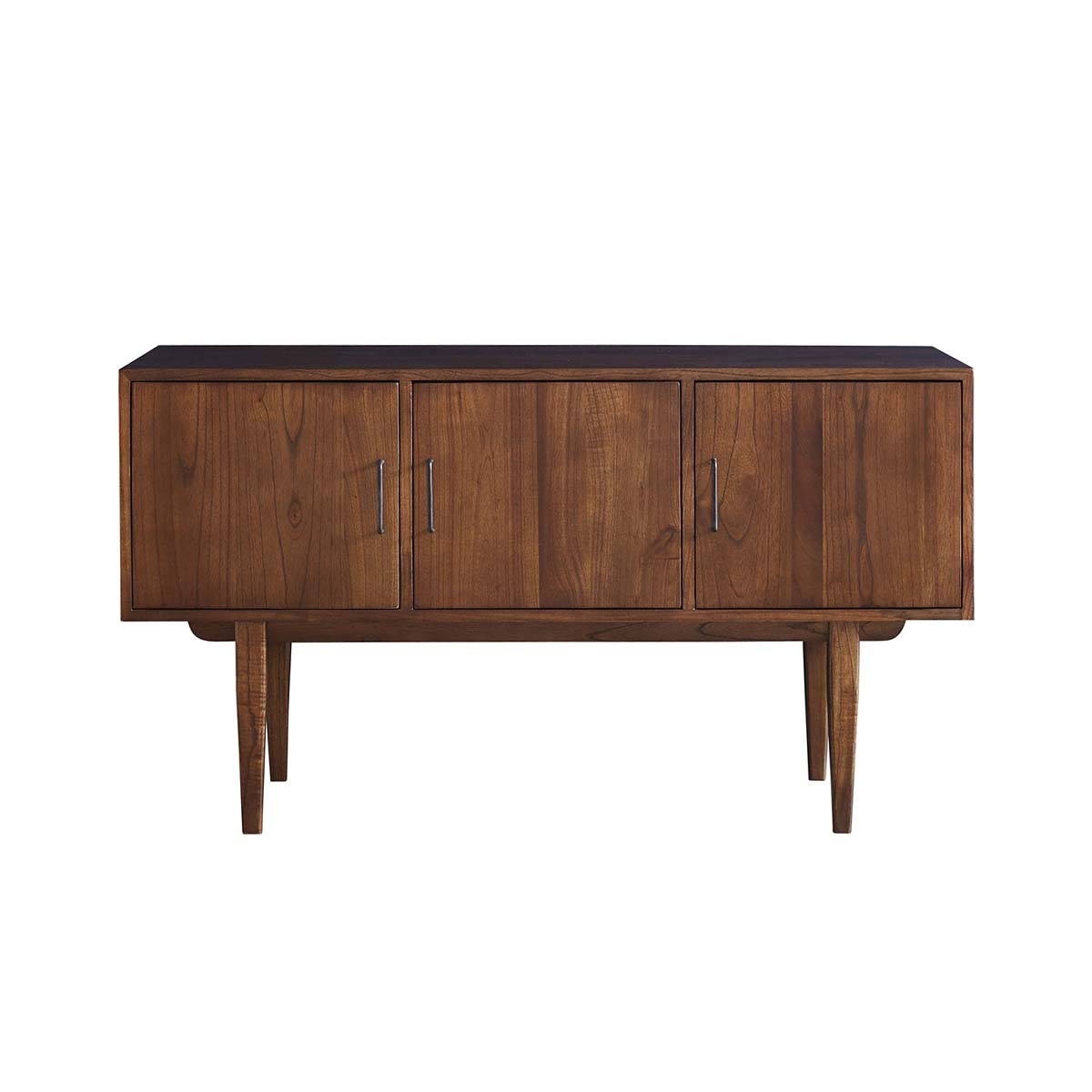 VINTAGE - Meuble de salle de bain en mindi massif 135 cm