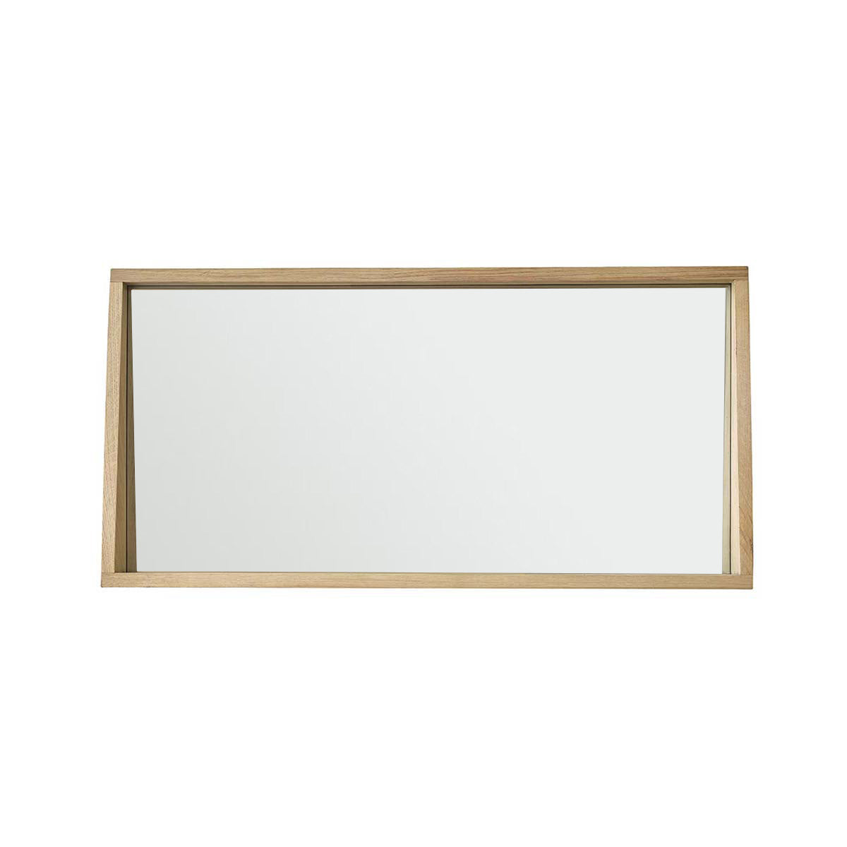 MARGAUX - Miroir rectangulaire en chêne massif 100x50 cm