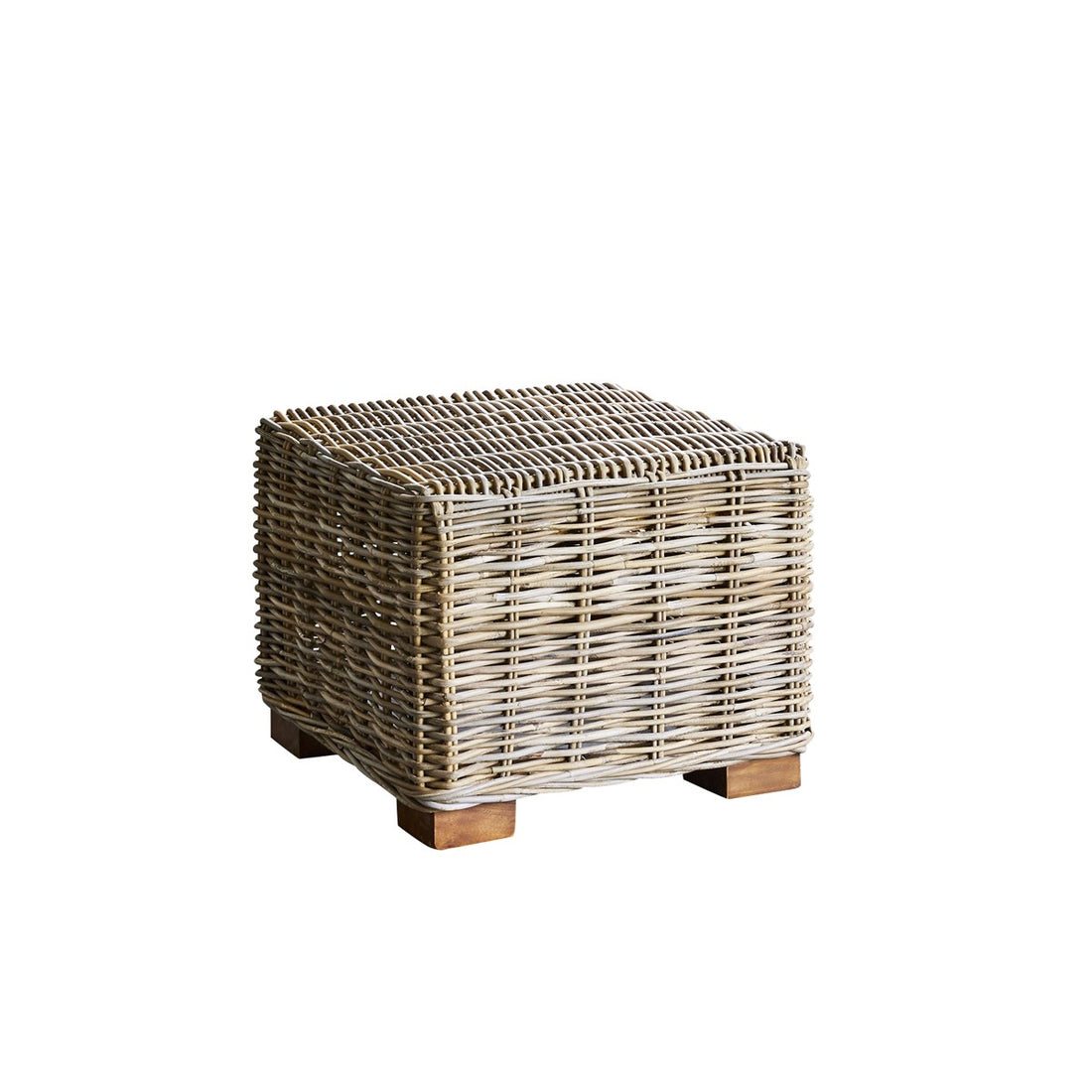 MUSA - Table basse en kubu naturel