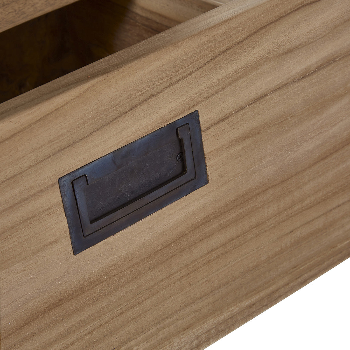 ALDO - Table de chevet en teck massif 45 cm