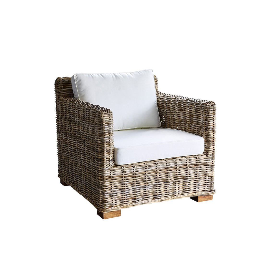 MUSA - Fauteuil de jardin en kubu naturel