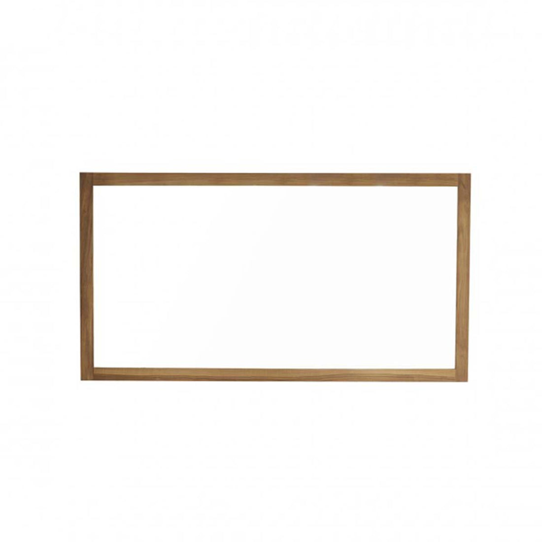 Miroir en teck massif rectangulaire 150x80 cm