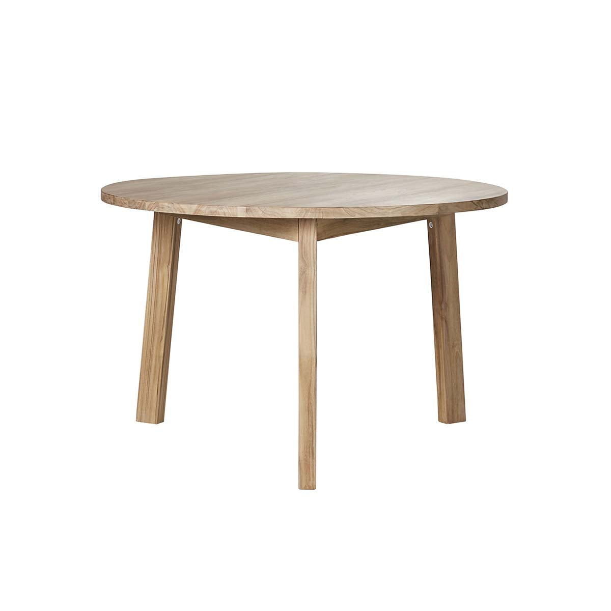 ALDO - Table en teck massif ronde 4 pers.