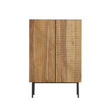 Armoire en teck massif 100 cm