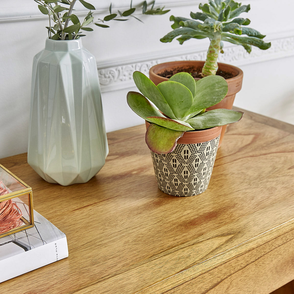 TILO - Console en mindi massif 120 cm