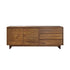Commode en mindi massif finition noyer 180 cm