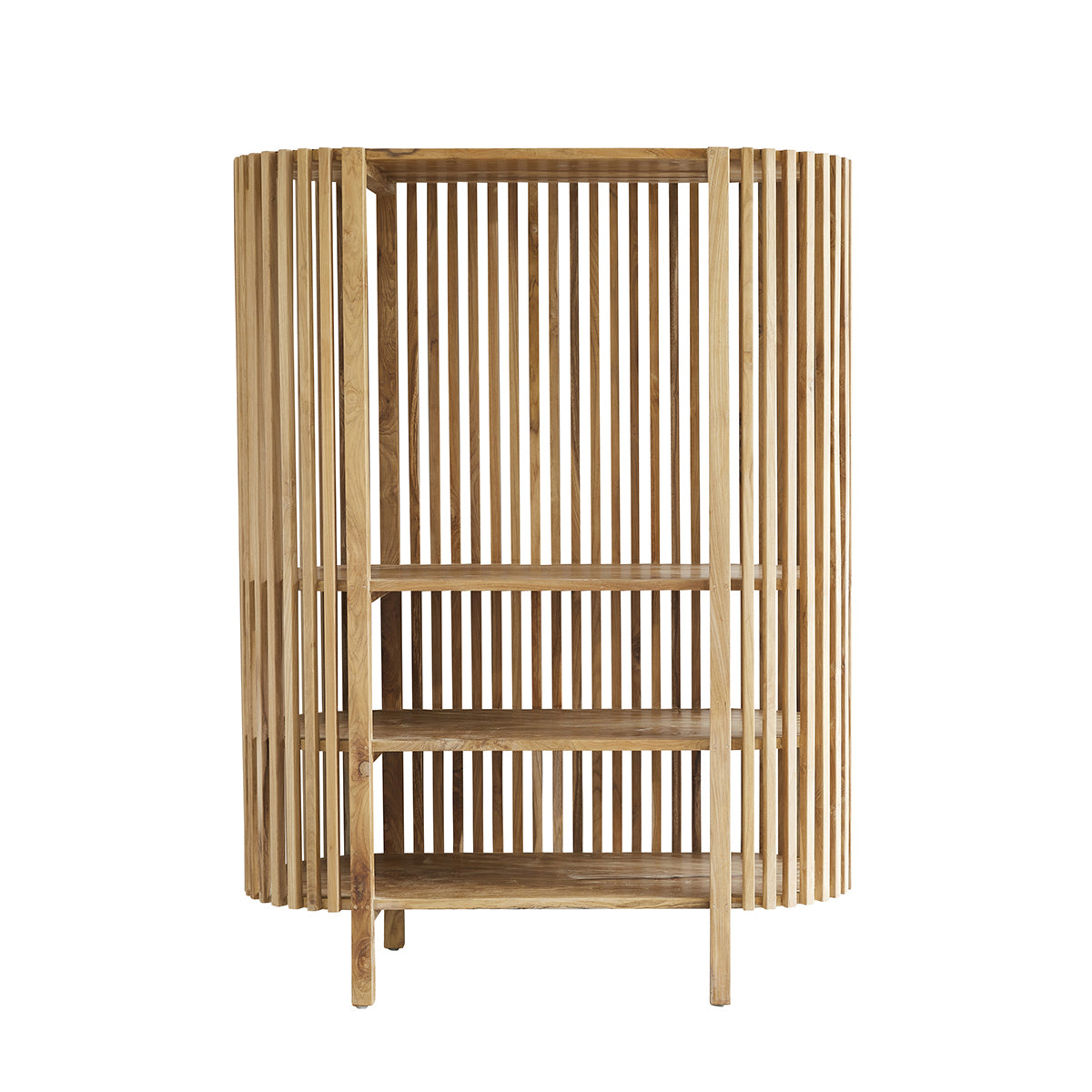 VICTORIA - Bibliothèque en teck massif 160 cm