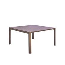 Table de jardin en aluminium carrée extensible  4/8 pers.