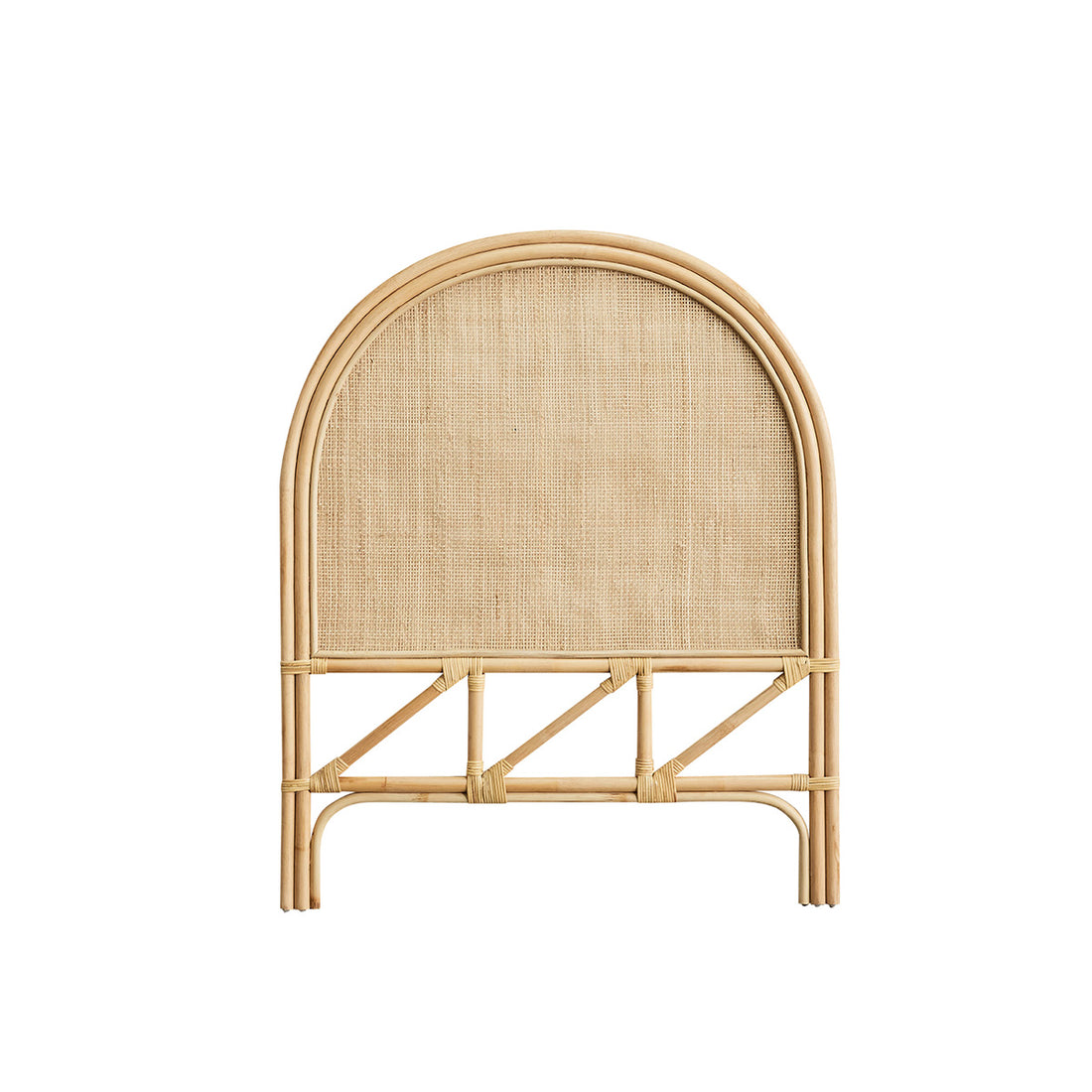 JANE - Tête de lit en rotin et cannage 90 cm