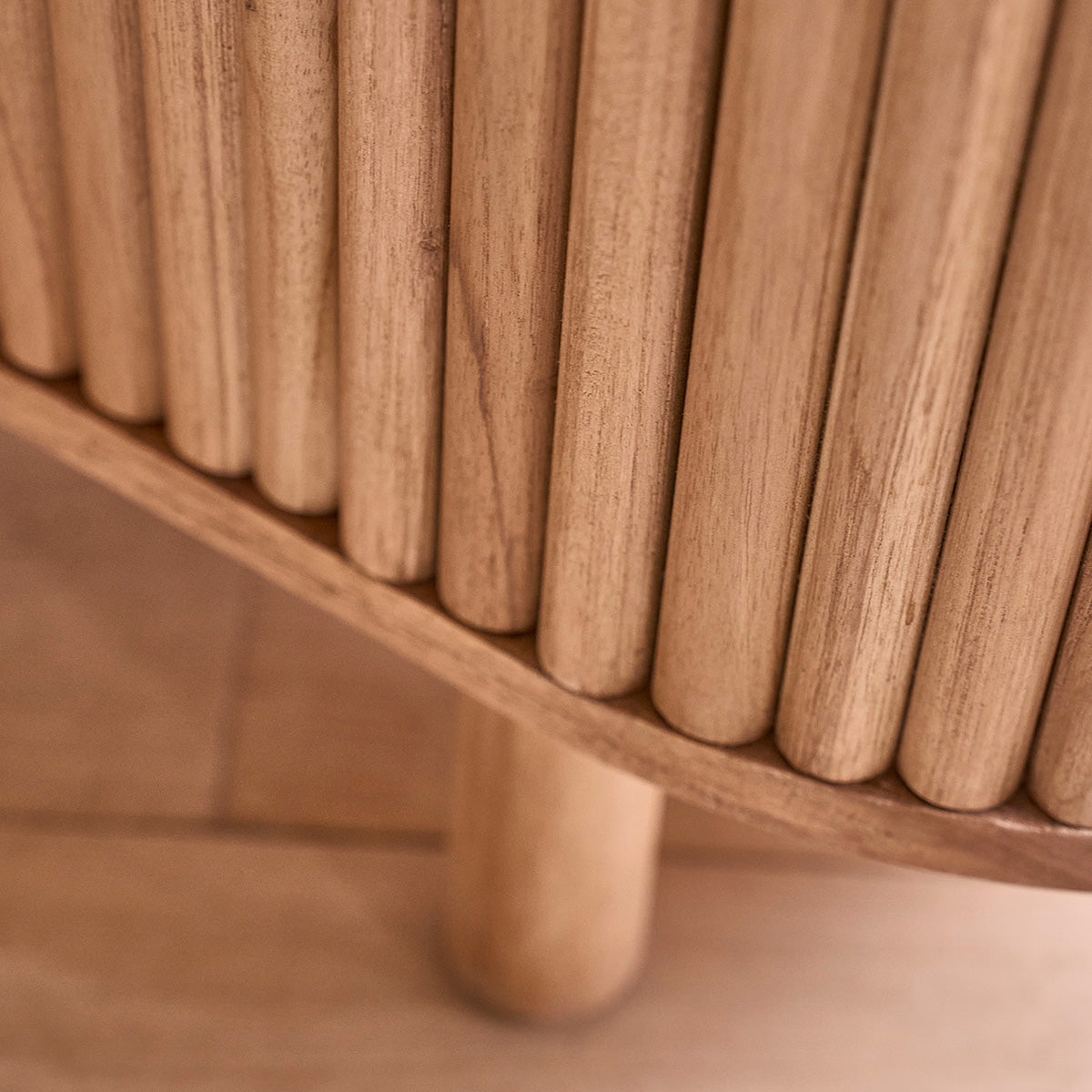 COLINE - Buffet en teck massif 160 cm