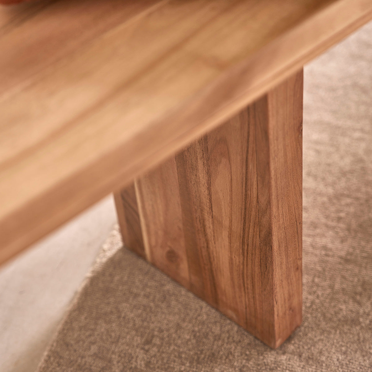 CALI - Banc en acacia massif 175 cm