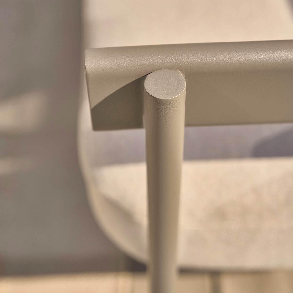 ALVAR - Salon de jardin bas en aluminium