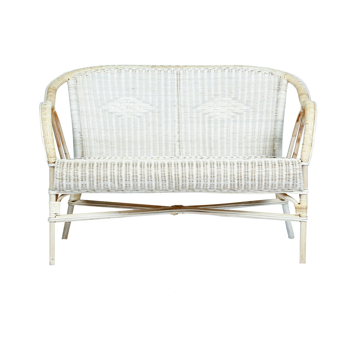 ALBANE - Banquette en rotin