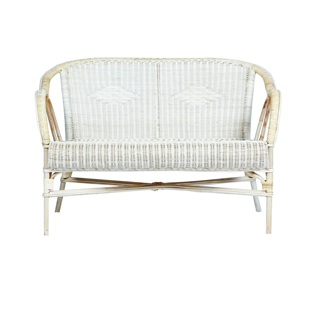 ALBANE - Banquette en rotin