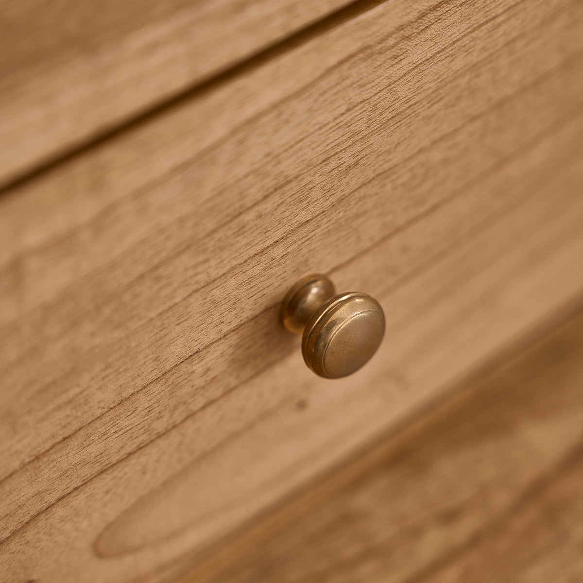 FIFTIES - Coiffeuse en mindi massif 90 cm