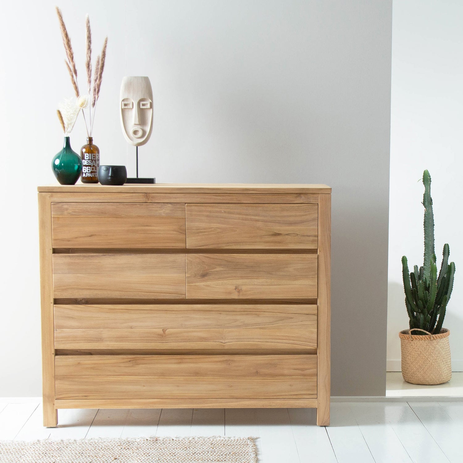 ALDO - Buffet en teck massif 120 cm