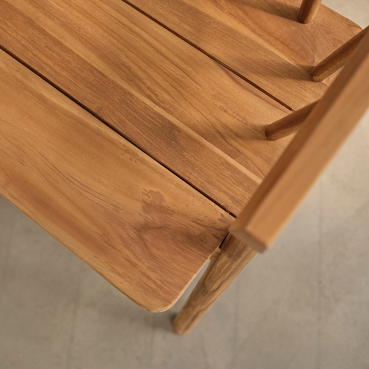 NIDO - Banc en teck massif 120 cm