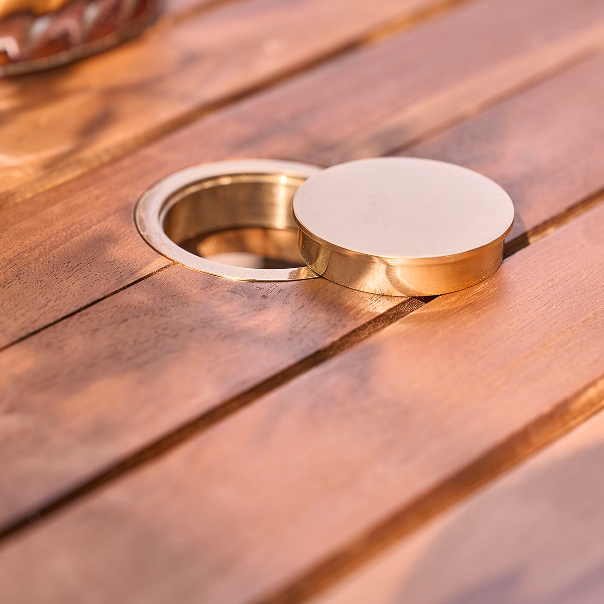 BALI - Salon de jardin en teck huilé massif extensible 4/8 pers.